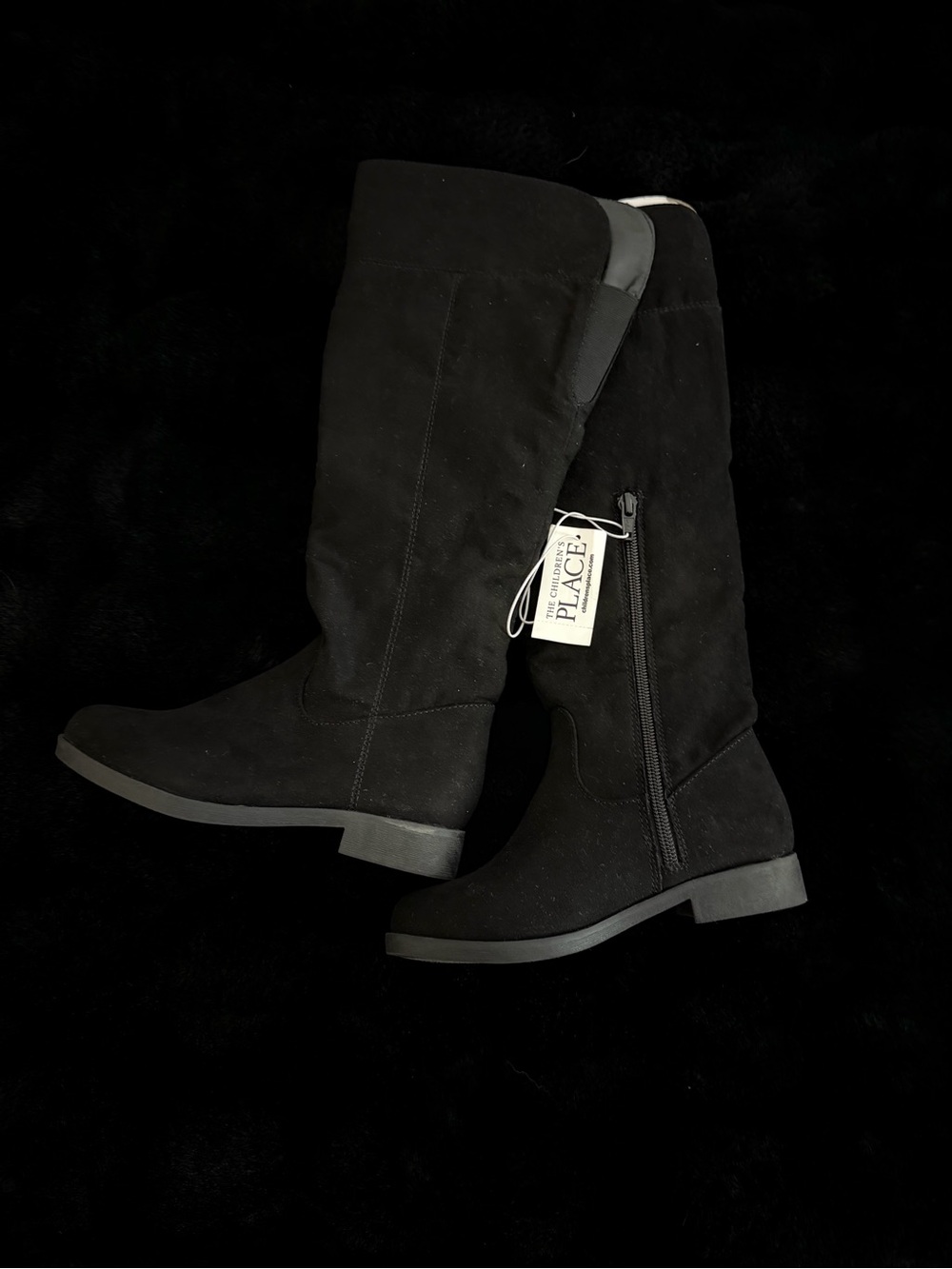 The Children's Place Black Over-the-Knee Girls' Boots